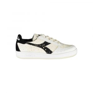 Diadora Weißes Leder Damen Sneaker