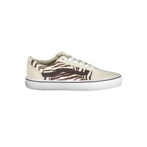 Vans Beige Leder Damen Sneaker