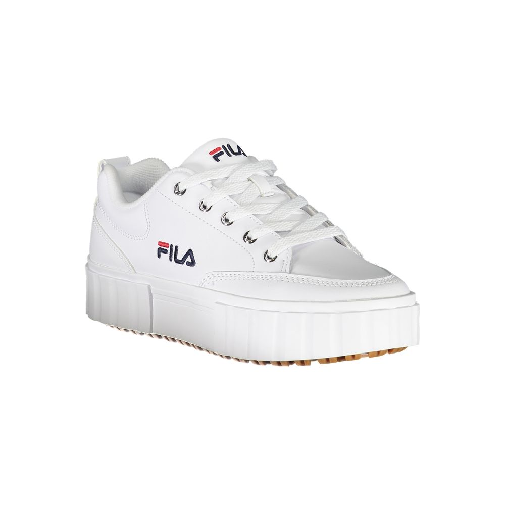 Fila Schicke weiße Keilsneakers mit gesticktem Detail – Bild 2