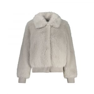 Guess Jeans Graue Polyester Jacken & Mantel