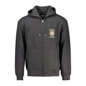 Guess Jeans Schwarzer Baumwollpullover für Männer