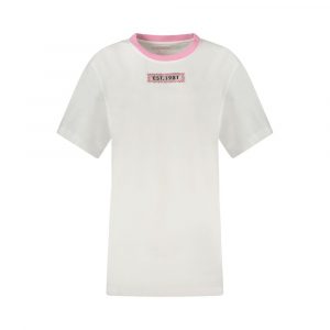 Guess Jeans Weißes Baumwoll-Top für Frauen