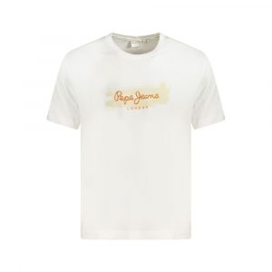 Pepe Jeans T-Shirt aus weißer Baumwolle