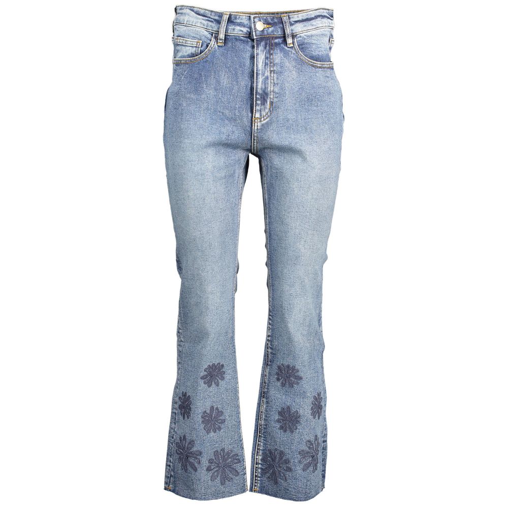 Desigual Blaue Baumwolle Frauen Jeans