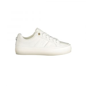 Tommy Hilfiger Weißes Polyethylen Damen Sneaker