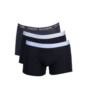 Tommy Hilfiger Schwarz Baumwolle Männer Boxer Trio Pack