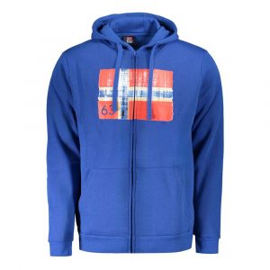 Norway 1963 Blauer Baumwollpullover für Männer
