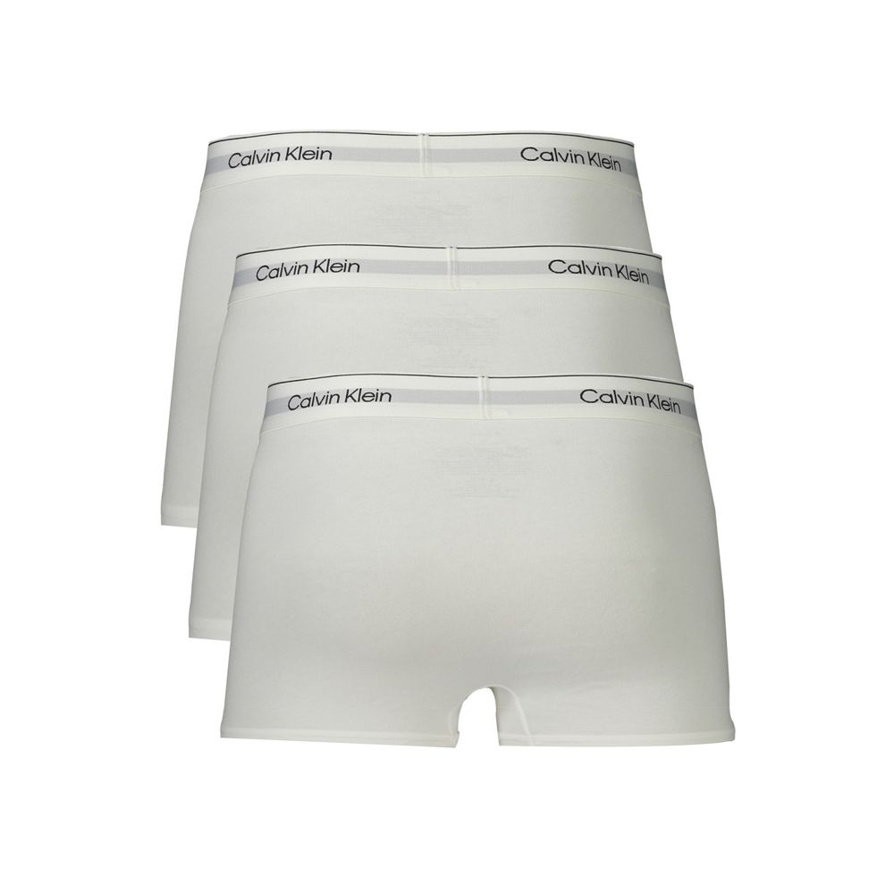 Calvin Klein Weiße Baumwolle Männer Boxer Short – Bild 2