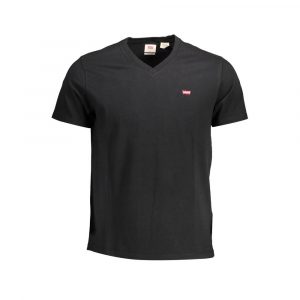 Levi's Schwarzes Baumwolle Männer T-Shirt
