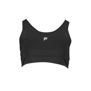 Fila Schwarzer Polyester Damen Sport-BH
