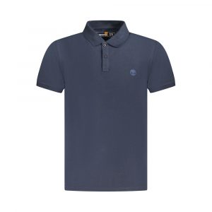 Timberland Blaues Baumwoll-Poloshirt fĂŒr MĂ€nner