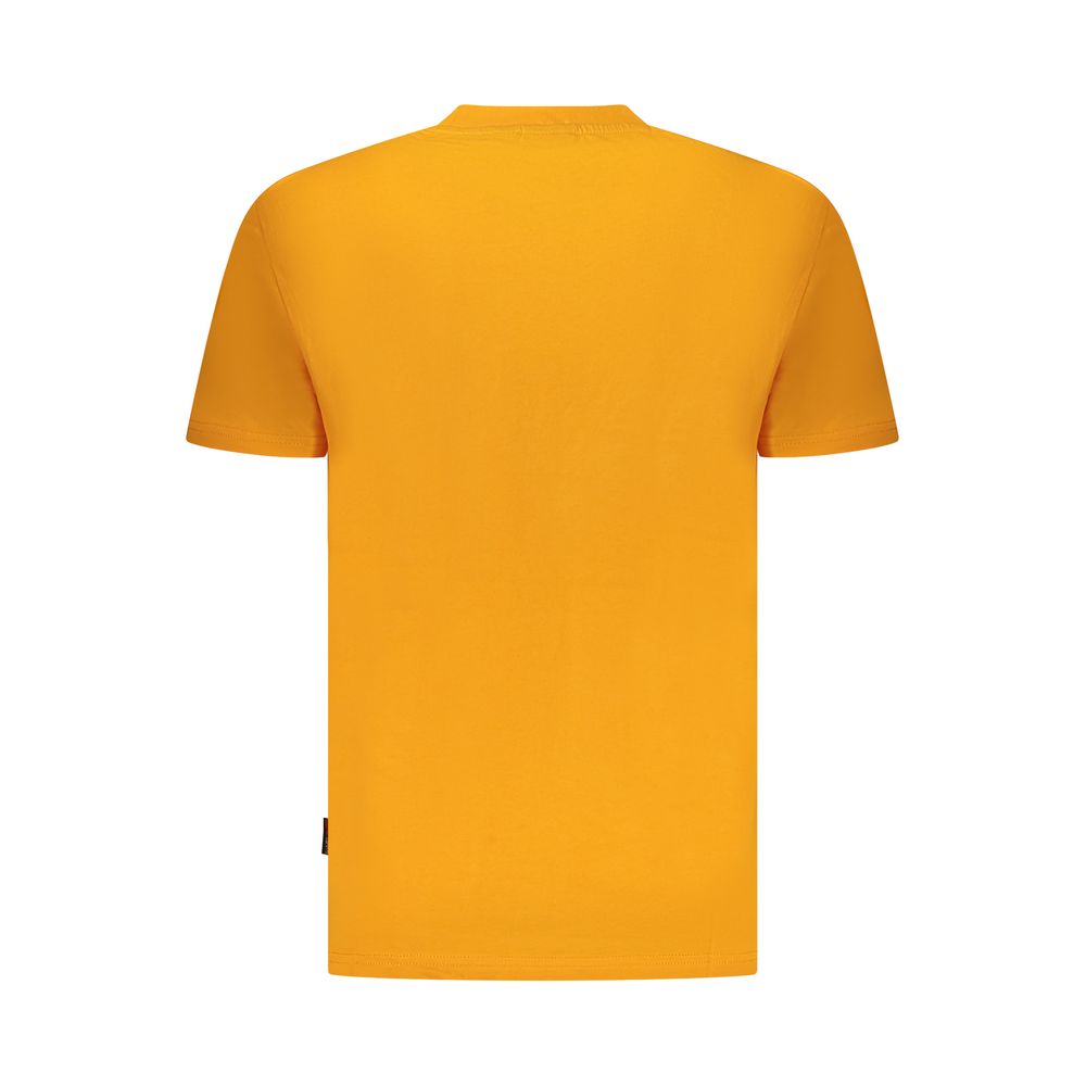 Napapijri Orangefarbenes Bio-Baumwoll-T-Shirt für Männer – Bild 2