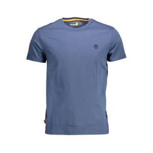 Timberland Blaues Bio-Baumwoll-T-Shirt für Männer