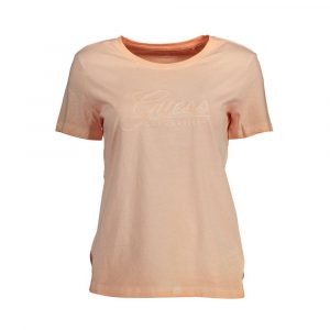 Guess Jeans Rosa Baumwolle Frauen T-Shirt
