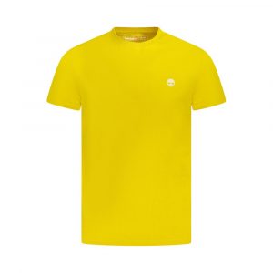 Timberland Gelbes Baumwolle MĂ€nner T-Shirt
