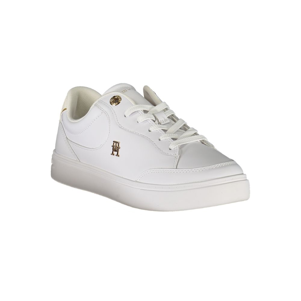 Tommy Hilfiger Weißes Leder Damen Sneaker – Bild 2