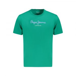 Pepe Jeans T-Shirt aus grüner Baumwolle