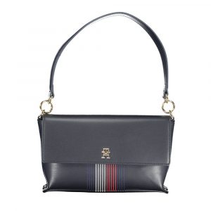 Tommy Hilfiger Blaue Polyethylen-Handtasche