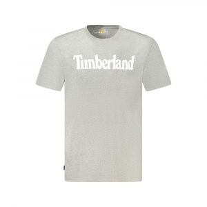 Timberland Graues Baumwolle MĂ€nner T-Shirt