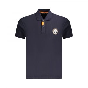 Napapijri Blaues Baumwoll-Poloshirt für Männer