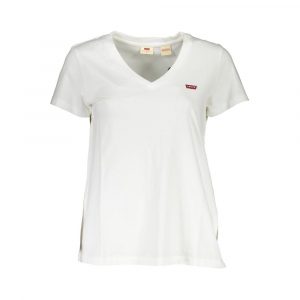Levi's Weißes T-Shirt aus Baumwolle für Frauen