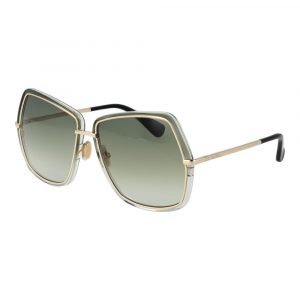 Max Mara Grüne Metall-Sonnenbrille