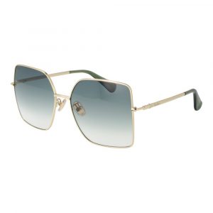 Max Mara Goldene Metall-Sonnenbrille