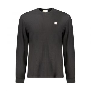 Calvin Klein Schwarzer Baumwollpullover für Männer