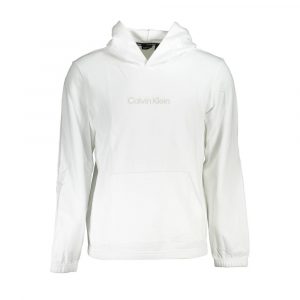 Calvin Klein Weißer Baumwollpullover