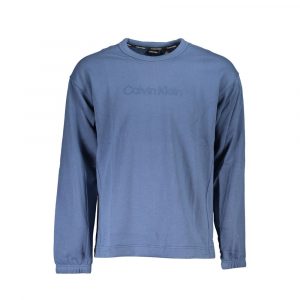 Calvin Klein Blauer Baumwollpullover
