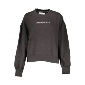 Calvin Klein Schwarzer Baumwollpullover
