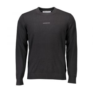 Calvin Klein Schwarzer Baumwollpullover