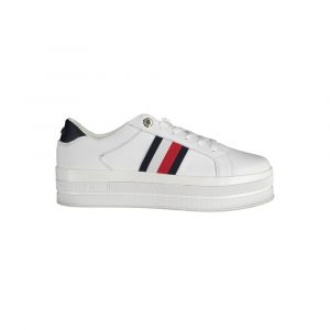 Tommy Hilfiger Sneaker aus weißem Polyester