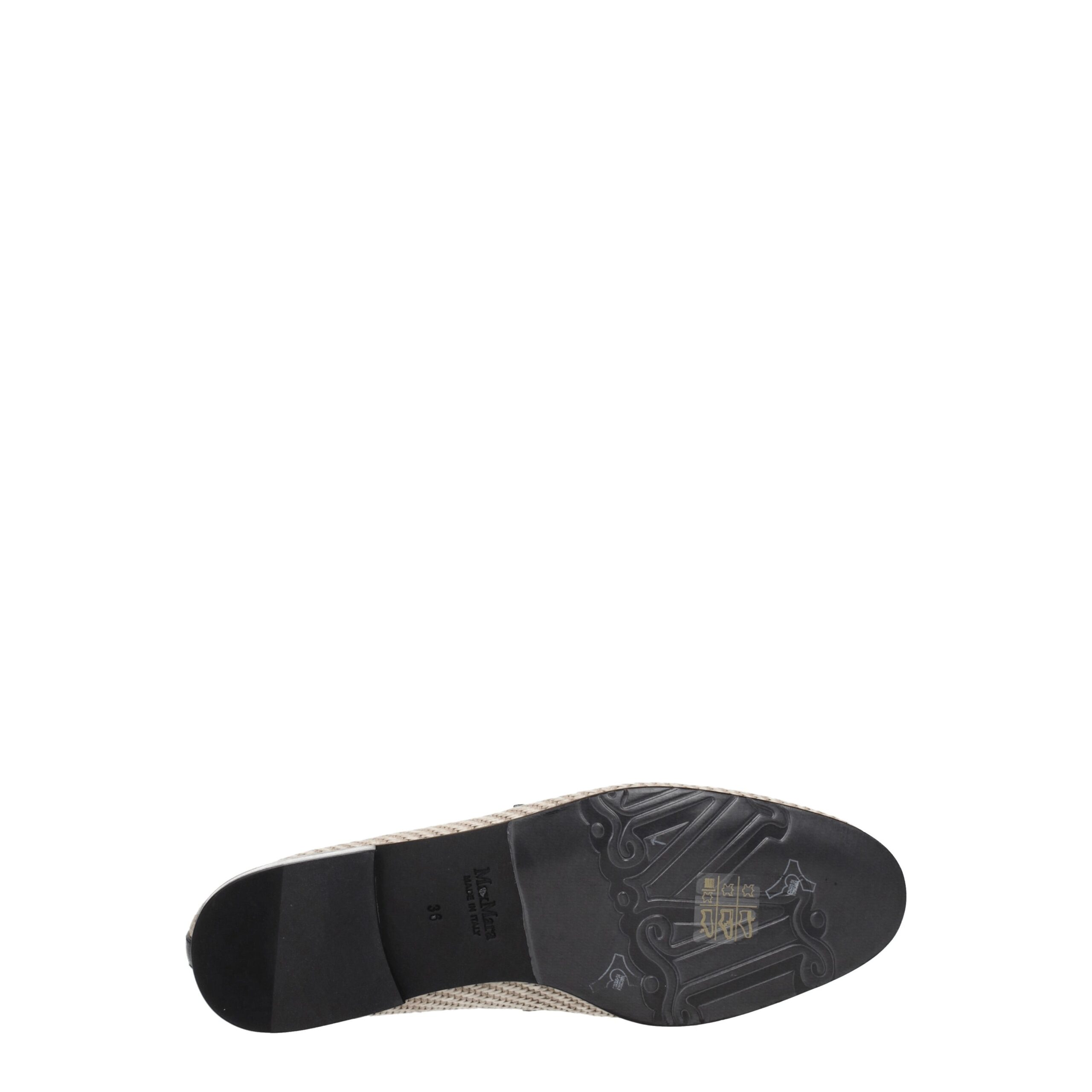 Max Mara Beigefarbene Slipper aus Stoff – Bild 5