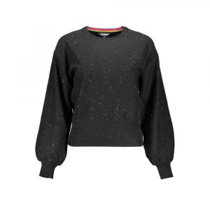 Desigual Schwarzer Polyester-Pullover