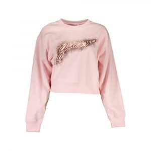 Guess Jeans Rosa Baumwollpullover