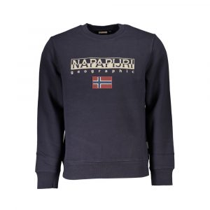Napapijri Blauer Baumwollpullover