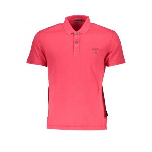 Napapijri Rosa Baumwoll-Poloshirt