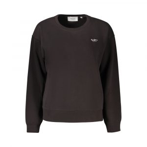 Pepe Jeans Schwarzer Baumwollpullover für Frauen