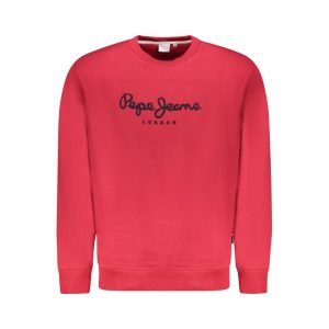 Pepe Jeans Roter Baumwollpullover für Männer