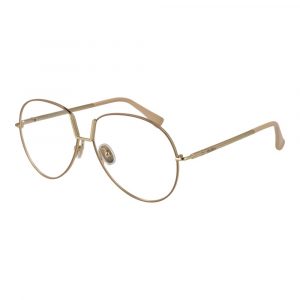 Max Mara Beige Metallbrille (Gestell)