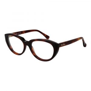 Max Mara Brillenrahmen aus braunem Acetat
