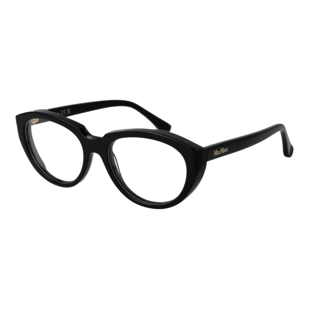 Max Mara Schwarze Brille aus Acetat (Rahmen)