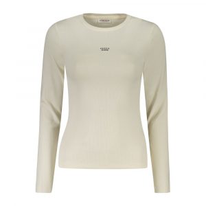 Guess Jeans Weißes T-Shirt aus Baumwolle für Frauen