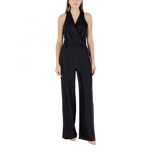 Only Schwarzer Jumpsuit aus recyceltem Polyester