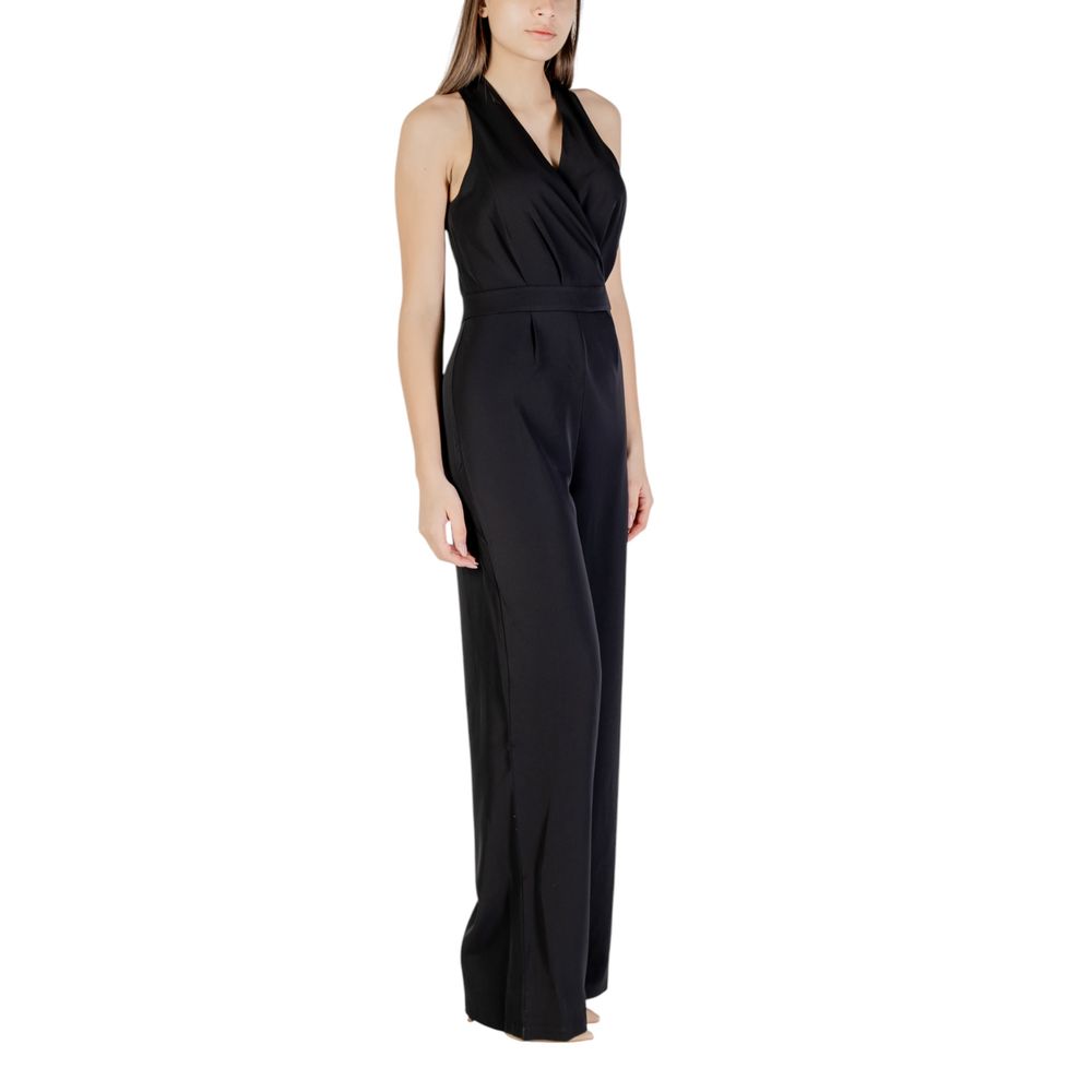 Only Schwarzer Jumpsuit aus recyceltem Polyester – Bild 3