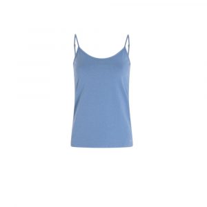 Morgan De Toi Blaue Baumwoll-Tank-Tops