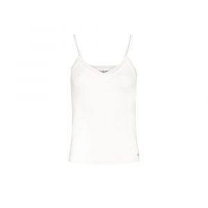 Morgan De Toi Tanktops aus Viskose in Creme