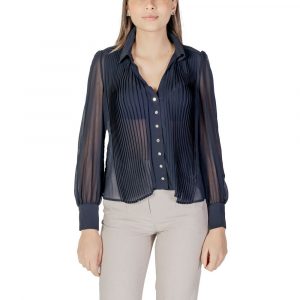 Morgan De Toi Blaue Polyester-Bluse