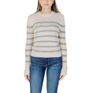 Morgan De Toi Baumwoll-Sweatshirt in Creme
